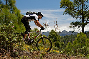 Mountainbike on Gran Canaria