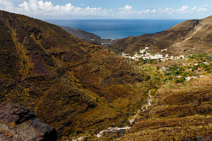 Charco Azul y arriba - Gran Canaria