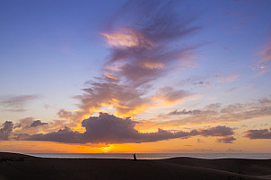 Dawn at Maspalomas Dunes